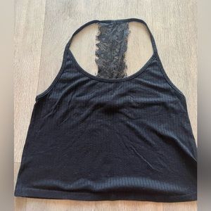 Topshop Black Tank Size Small